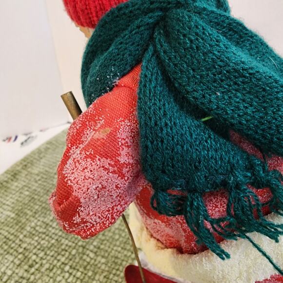 CBK Ltd Skiing Santa Figurine 9.5" Christmas Decor Vintage Style - Picture 3 of 13